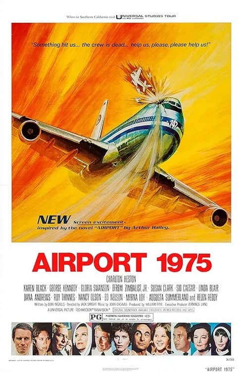 Airport 1975 film posteri