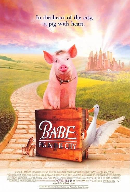 Babe: Pig in the City film posteri
