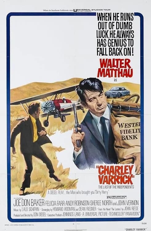 Charley Varrick film posteri