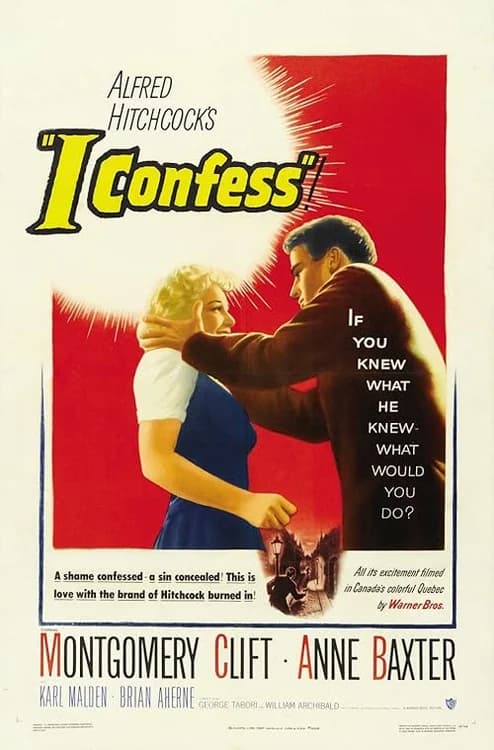 I Confess film posteri