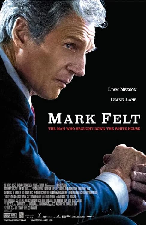 Mark Felt: The Man Who Brought Down the White House film posteri