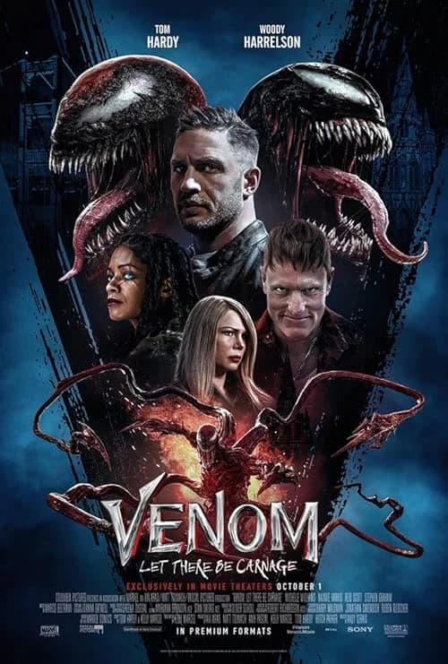 Venom: Let There Be Carnage film posteri