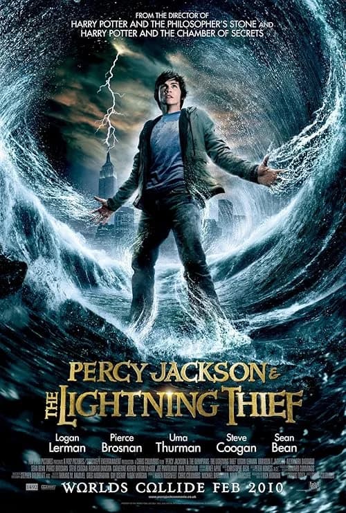 Percy Jackson & the Olympians: The Lightning Thief film posteri